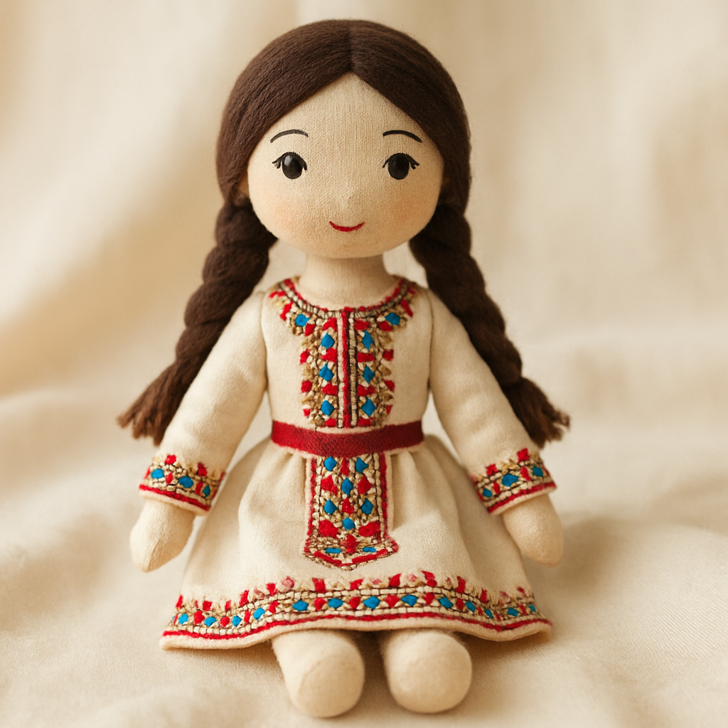 Handmade Stitched Doll
